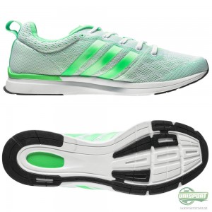 adidas adidas - Löparskor Adizero Feather 4 Vit/Grön