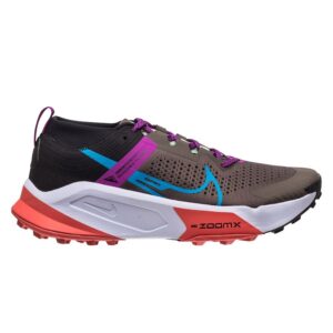 Nike Löparskor ZoomX Zegama Trail - Grå/Blå/Svart/Lila, storlek 40