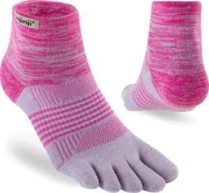 INJINJI WOMENS TRAIL MIDWEIGHT CREW MID, tåstrumpor vandring