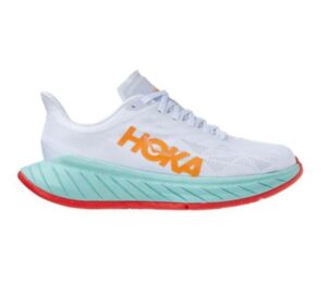 W Carbon X 2, White / Blazing Orange, 40